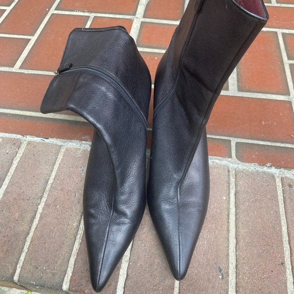 Black leather Gucci boots sz. 10 (US) - Picture 1 of 11